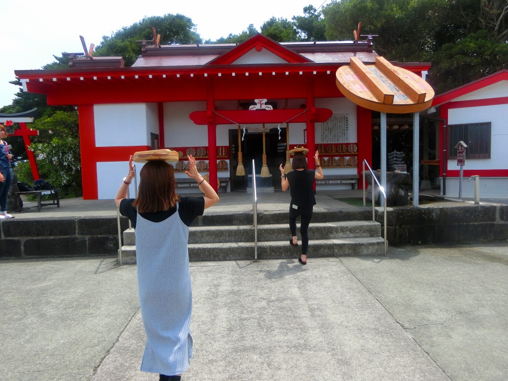 頴娃町のパワースポット・釜蓋神社