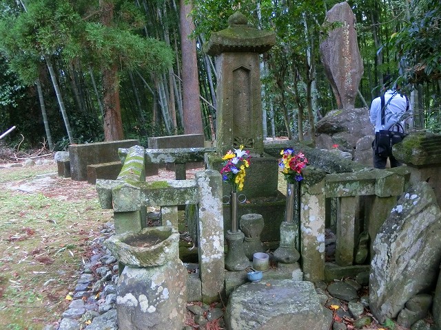 出水の名地頭・山田昌厳のお墓です