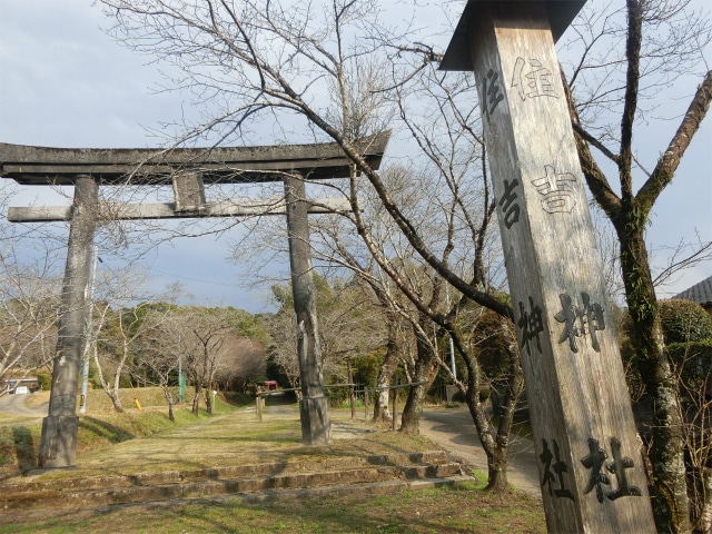 曽於市の住吉神社の第一の鳥居です。