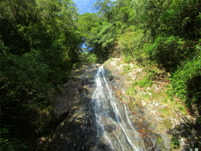 八瀬尾の滝の奥にも10ヶ所程の滝があります。